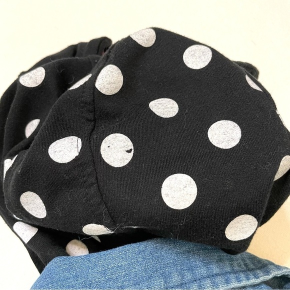 Disney Minnie jean jacket with hood and Minnie ears - Picture 9 of 14